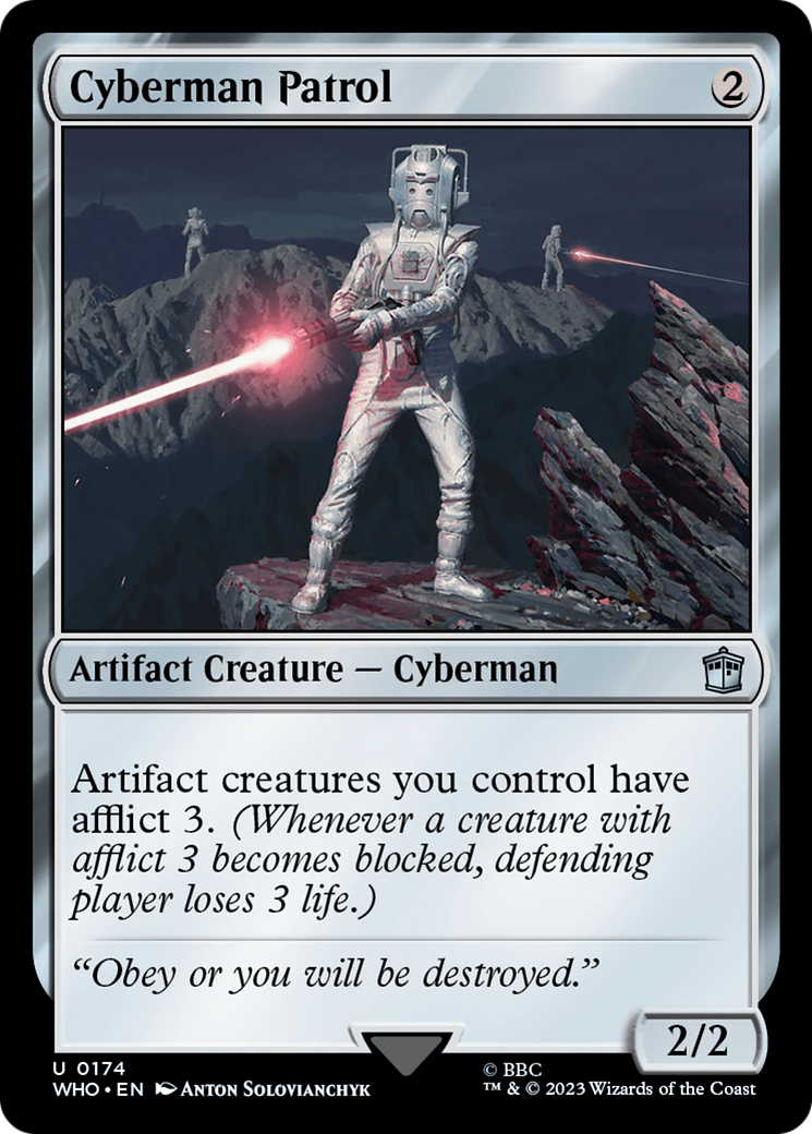 Cyberman Patrol (WHO-174) (Foil)