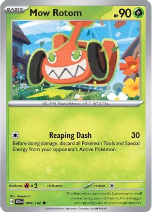 Mow Rotom (SCR-008) (Reverse Holofoil)