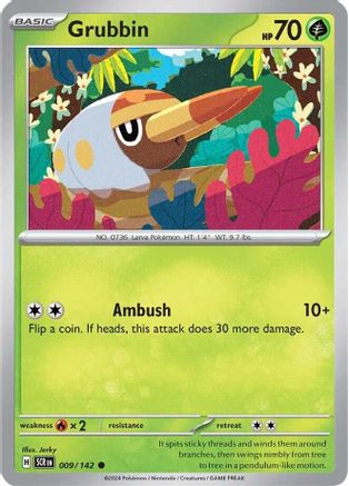Grubbin (SCR-009) (Reverse Holofoil)