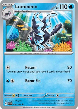 Lumineon (SCR-036) (Reverse Holofoil)
