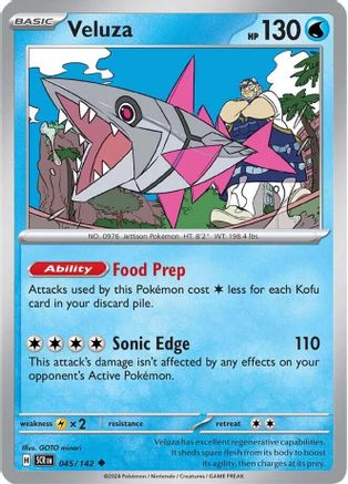 Veluza (SCR-045) (Reverse Holofoil)