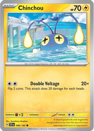 Chinchou (SCR-048) (Reverse Holofoil)