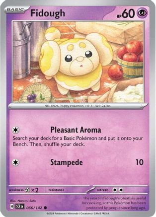 Fidough (SCR-066) (Reverse Holofoil)