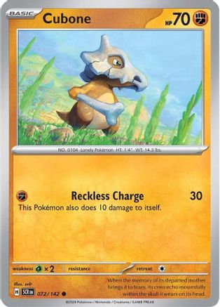 Cubone (SCR-072)