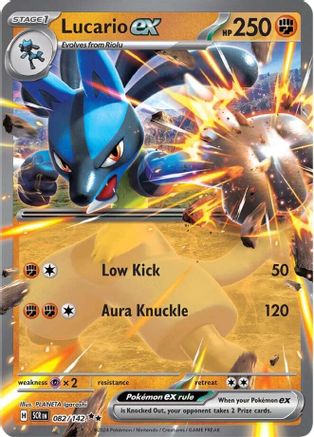 Lucario ex (SCR-082) (Holofoil)