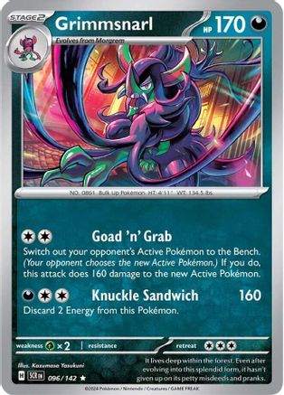 Grimmsnarl (SCR-096) (Holofoil)