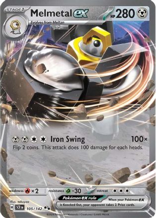 Melmetal ex (SCR-105) (Holofoil)
