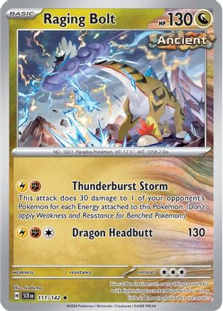 Raging Bolt (SCR-111) (Holofoil)
