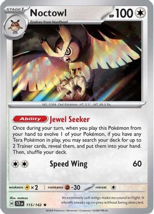 Noctowl (SCR-115) (Holofoil)