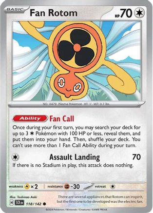 Fan Rotom (SCR-118)