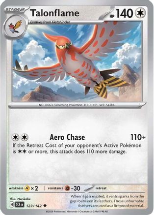 Talonflame (SCR-123) (Reverse Holofoil)