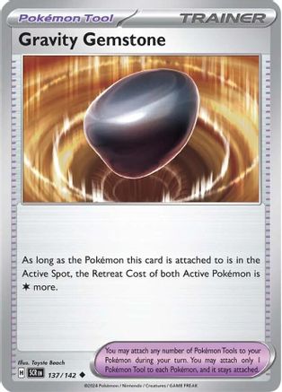Gravity Gemstone (SCR-137) (Reverse Holofoil)