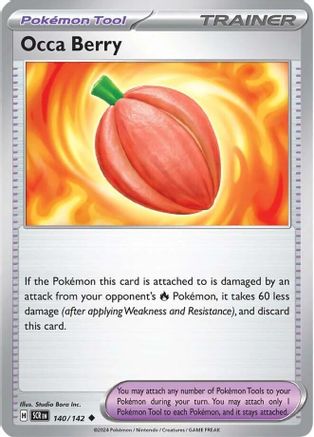Occa Berry (SCR-140) (Reverse Holofoil)