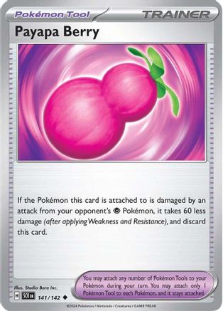 Payapa Berry (SCR-141) (Reverse Holofoil)