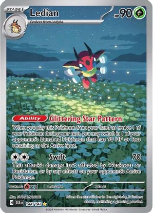 Ledian (SCR-144) (Holofoil)