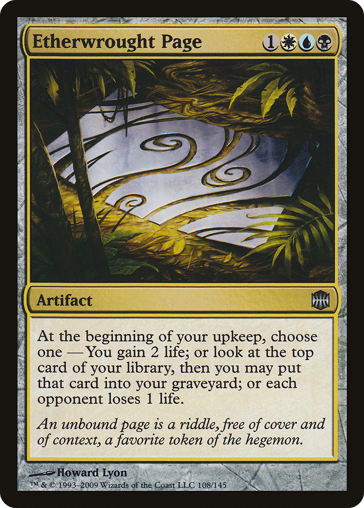 Etherwrought Page (ARB-108)