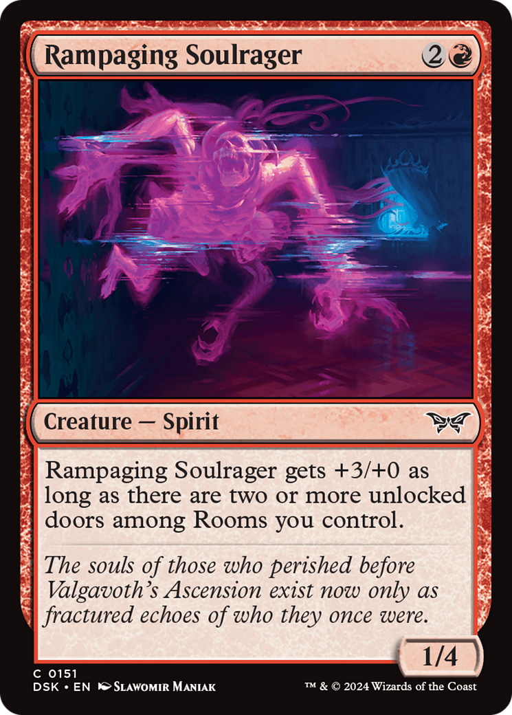 Rampaging Soulrager (DSK-151) (Foil)
