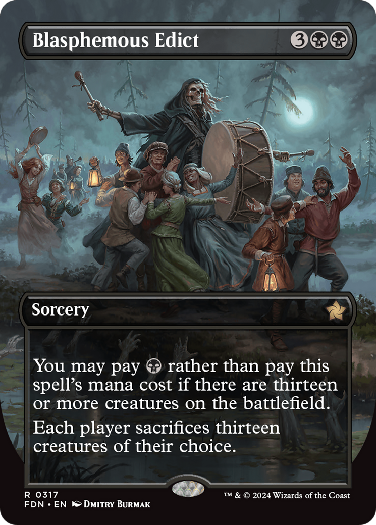 Blasphemous Edict (FDN-317) (Borderless)