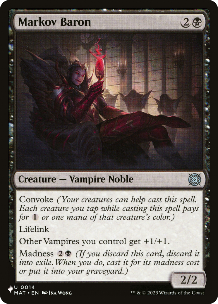 Markov Baron (LIST-MAT-14)