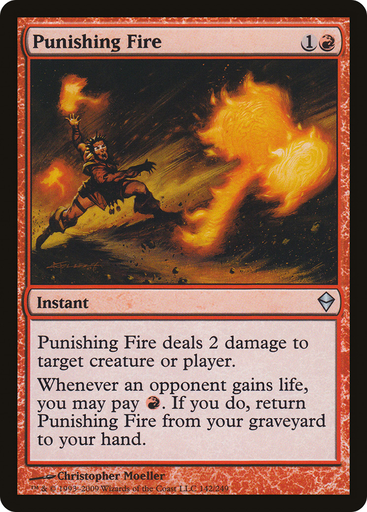 Punishing Fire (ZEN-142) (Foil)