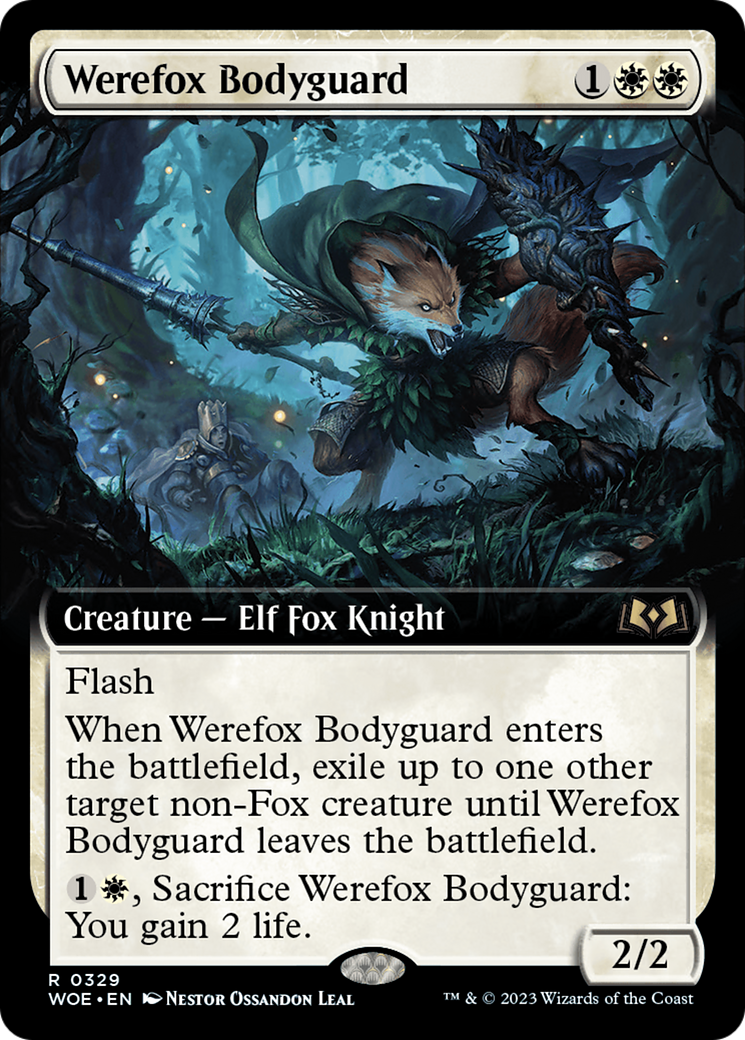 Werefox Bodyguard (WOE-329) (Extended Art)