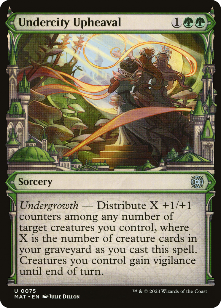 Undercity Upheaval (MAT-075) (Showcase) (Foil)