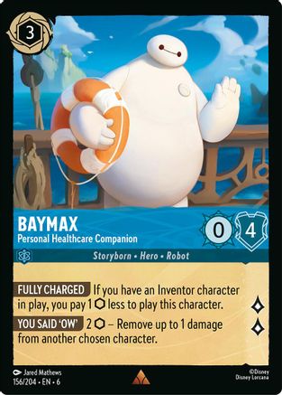 Baymax - Personal Healthcare Companion (6-156)