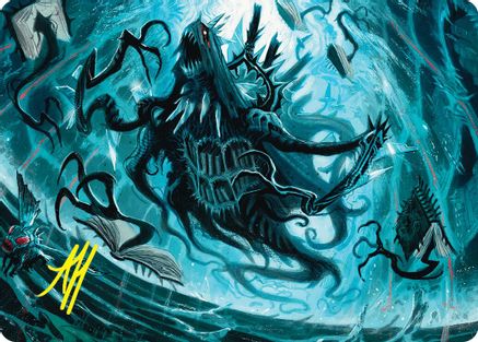 Overlord of the Floodpits Art Card (Gold-Stamped Signature) (ASDSK-004)