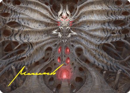 Valgavoth, Terror Eater Art Card (Gold-Stamped Signature) (ASDSK-010)