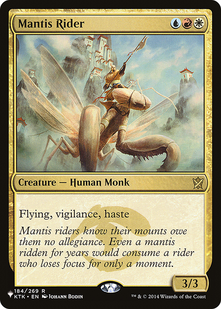 Mantis Rider (LIST-KTK-184)