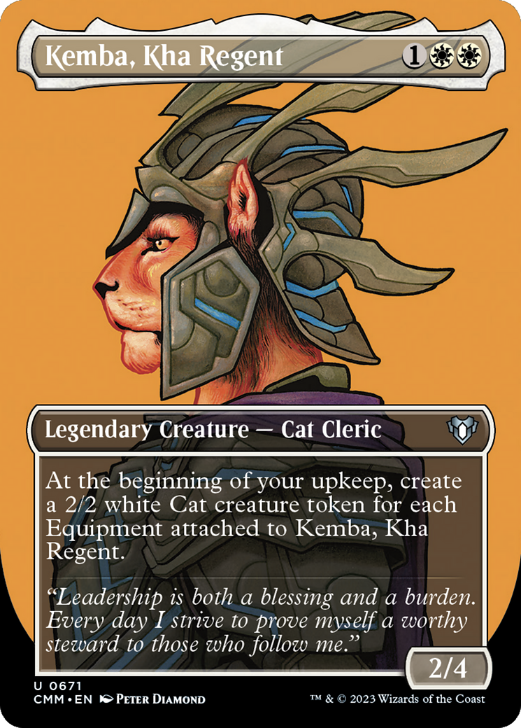Kemba, Kha Regent (CMM-671) (Borderless) (Foil)