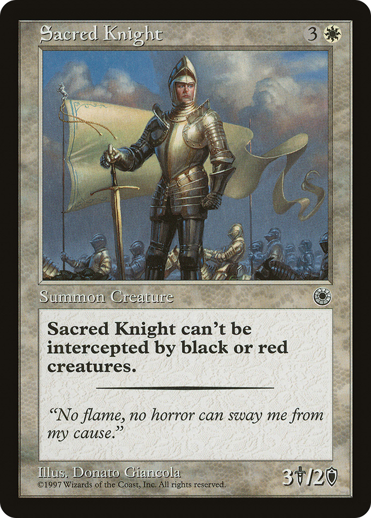 Sacred Knight (POR-024)