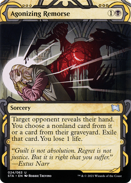 Agonizing Remorse (STA-024) (Showcase) (Borderless)