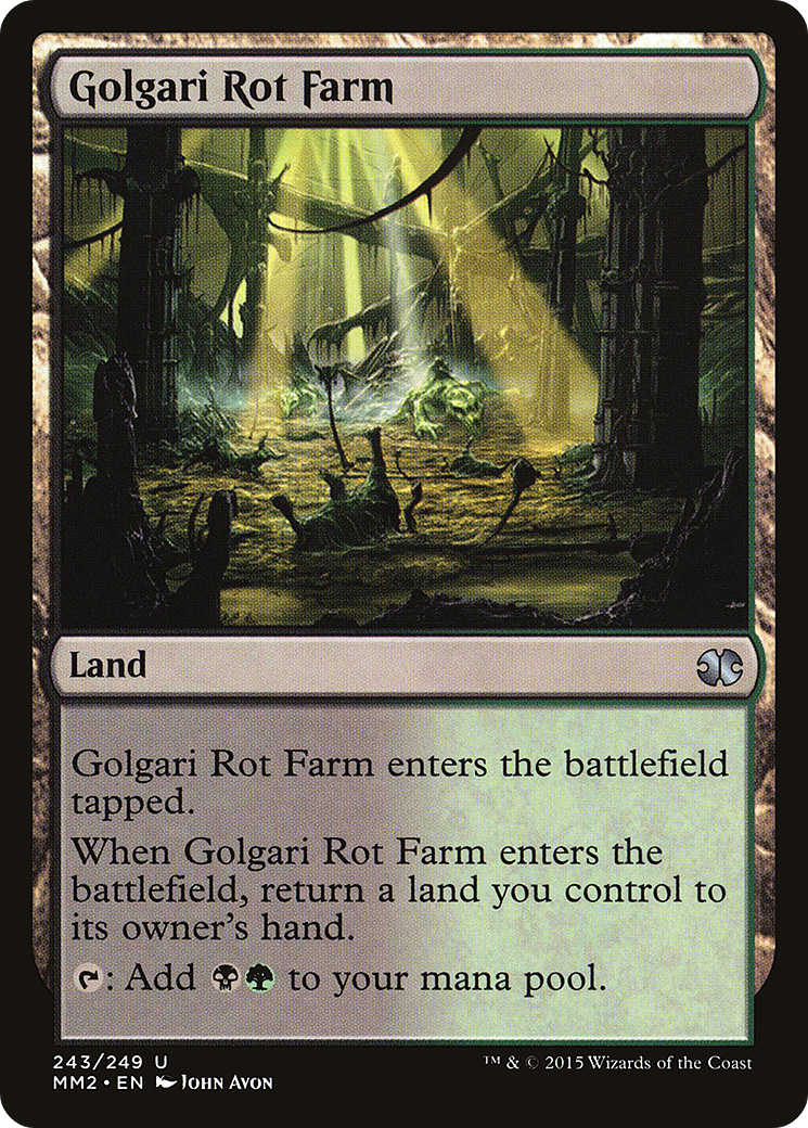 Golgari Rot Farm (MM2-243)