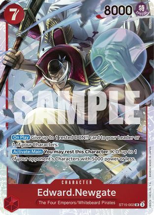 Edward.Newgate (ST15-002) (ST15-002) (Foil)