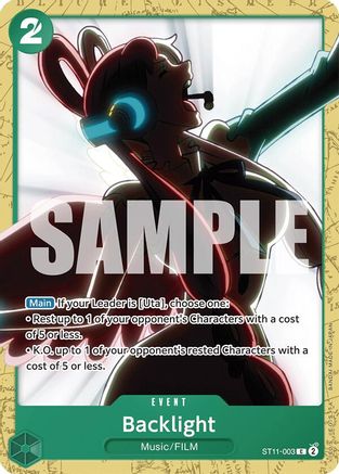 Backlight (ST11-003)