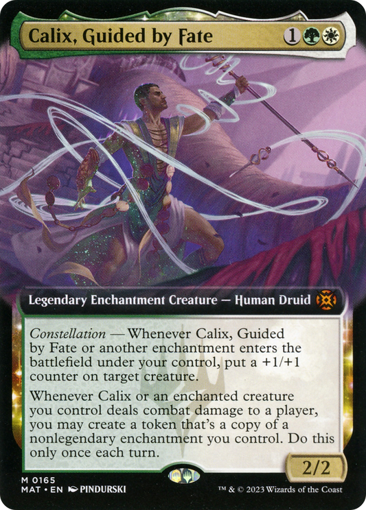 Calix, Guided by Fate (MAT-165) (Extended Art) (Foil)