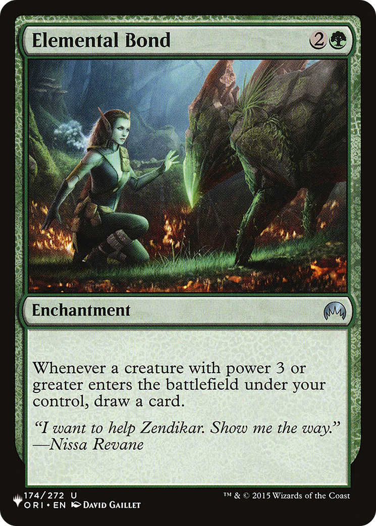 Elemental Bond (LIST-ORI-174)