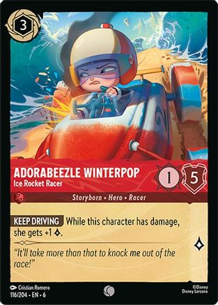 Adorabeezle Winterpop - Ice Rocket Racer (6-116) (Cold Foil)