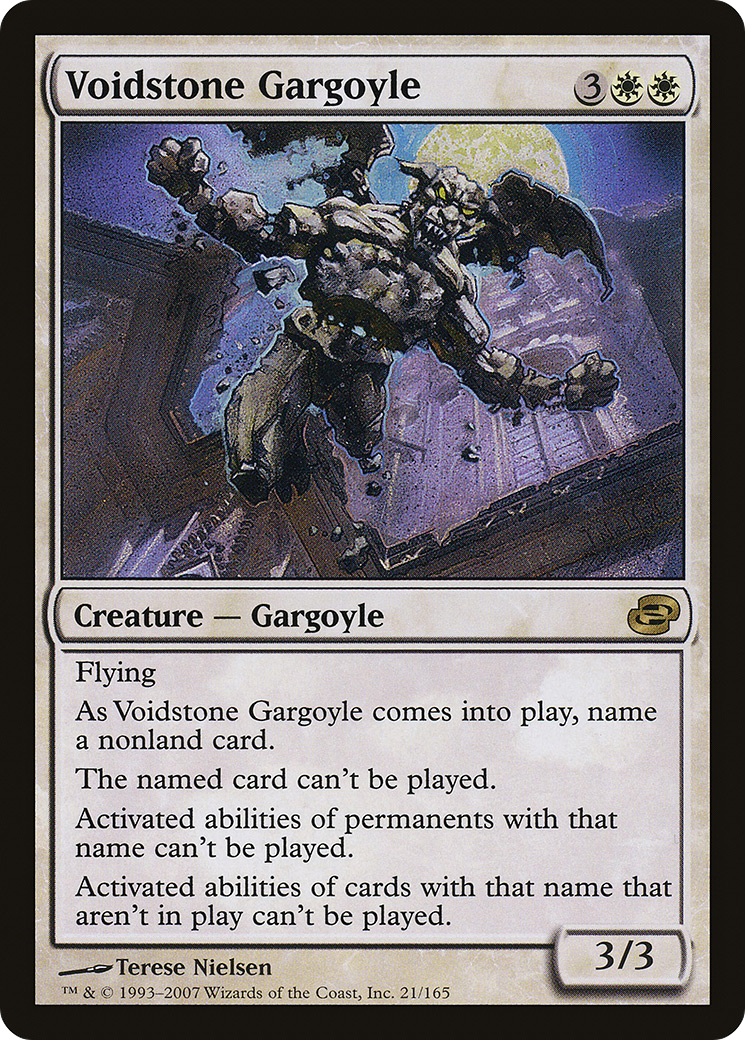 Voidstone Gargoyle (PLC-021) (Foil)