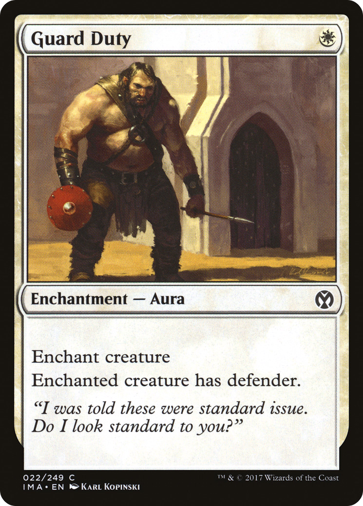 Guard Duty (IMA-022) (Foil)