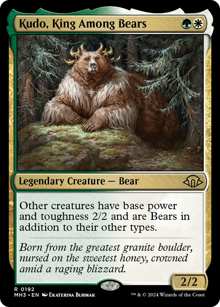 Kudo, King Among Bears (MH3-192)