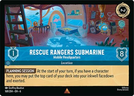 Rescue Rangers Submarine - Mobile Headquarters (6-169)