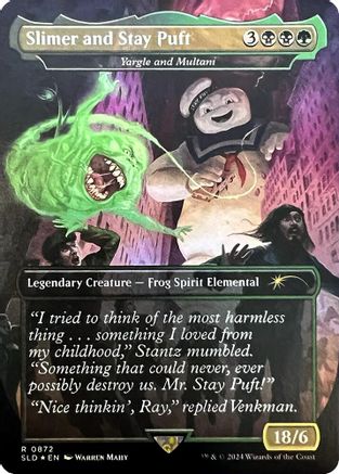 Slimer and Stay Puft / Yargle and Multani (SLD-872) (Borderless)