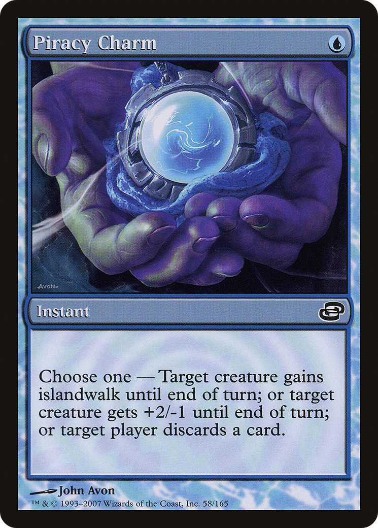 Piracy Charm (PLC-058) (Foil)