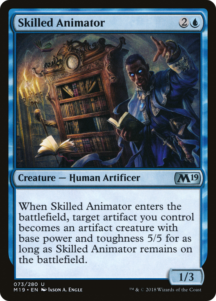 Skilled Animator (M19-073) (Foil)