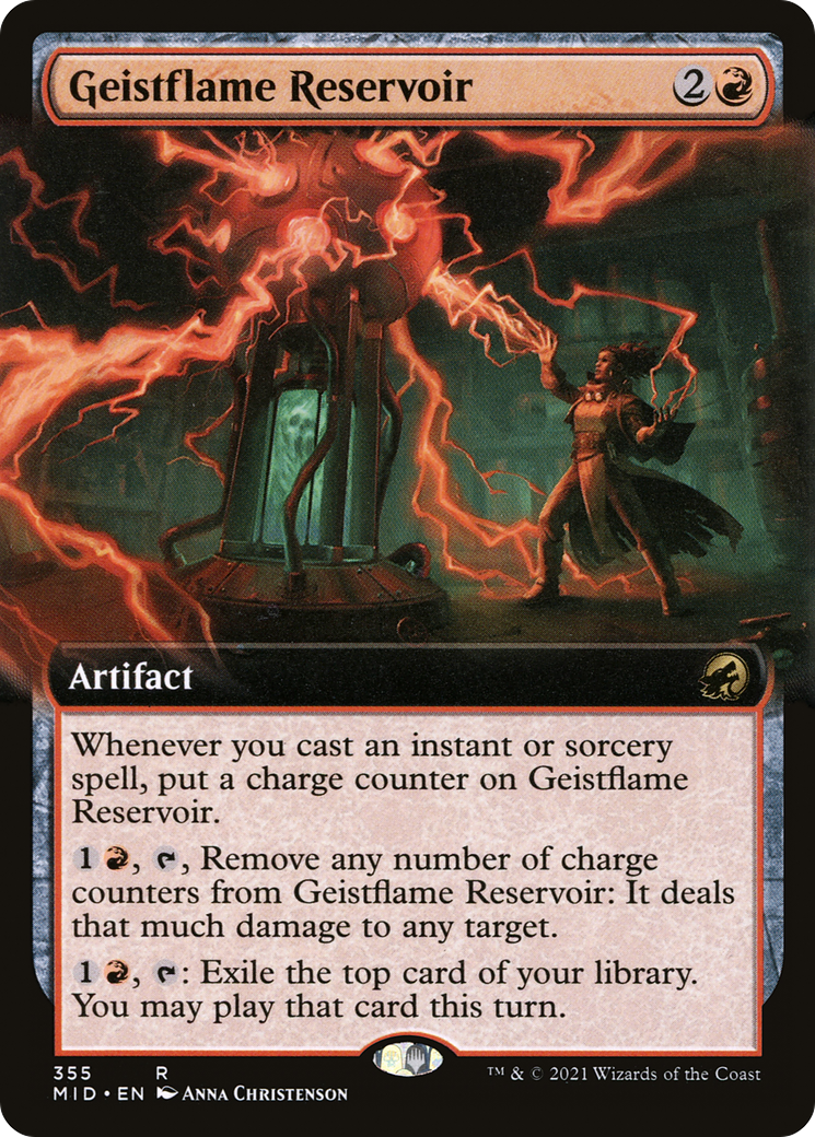 Geistflame Reservoir (MID-355) (Extended Art)