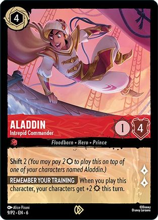 Aladdin - Intrepid Commander (DLPC-009) (Cold Foil)