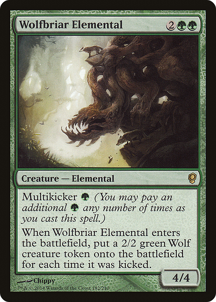 Wolfbriar Elemental (CNS-182) (Foil)
