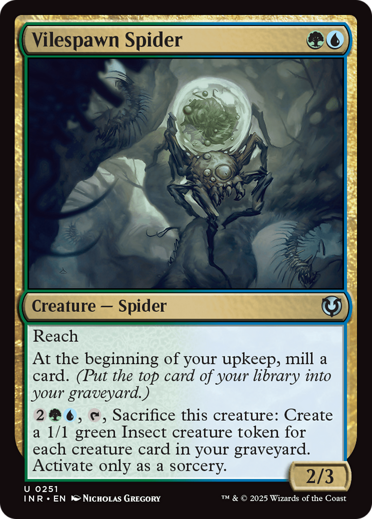 Vilespawn Spider (INR-251) (Foil)